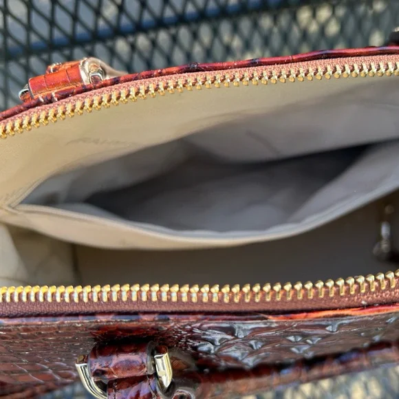 Brahmin Duxbury pecan satchel EUC - Picture 15 of 16